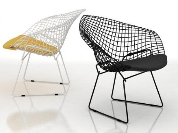 Bertoia Diamond Chair