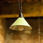 Photo "Industrial style gear shape pendant suitable for creative studio"
