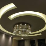 Photo Round frosted glass chandelier for dining room