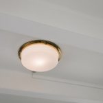 Photo flush mount lighting