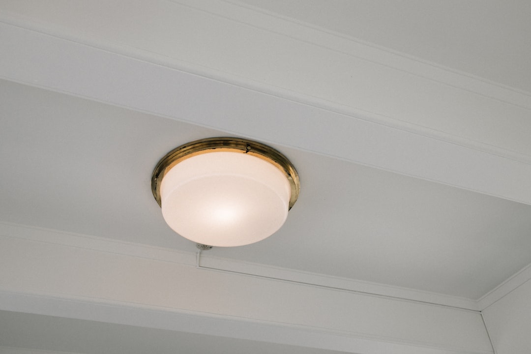 Photo flush mount lighting