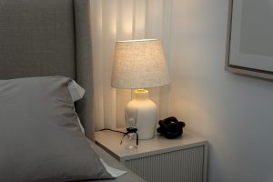 Photo bedside table lamps